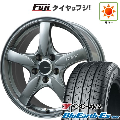 【新品】シエンタ 2022- 夏タイヤ ホイール4本セット 195/55R16 ヨコハマ ブルーアース ES32 レアマイスター CS-V(ガンメタ) 16インチ