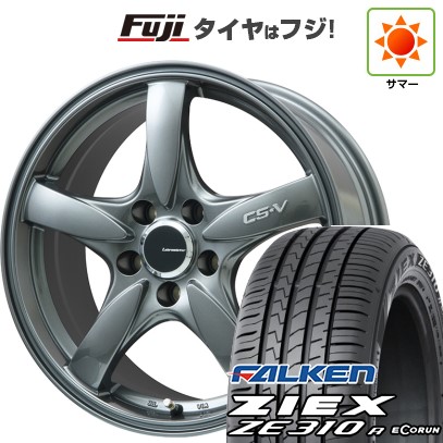 【新品】シエンタ 2022- 夏タイヤ ホイール4本セット 195/55R16 ファルケン ジークス ZE310R エコラン（限定） レアマイスター CS-V(ガンメタ) 16インチ