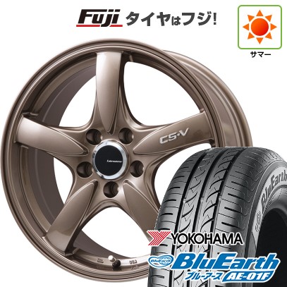 【新品】シエンタ 2022- 夏タイヤ ホイール4本セット 195/55R16 ヨコハマ ブルーアース AE-01F レアマイスター CS-V(ブロンズ) 16インチ