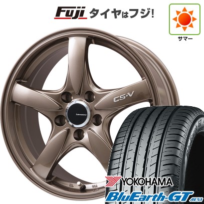 【新品】シエンタ 2022- 夏タイヤ ホイール4本セット 195/55R16 ヨコハマ ブルーアース GT AE51 レアマイスター CS-V(ブロンズ) 16インチ