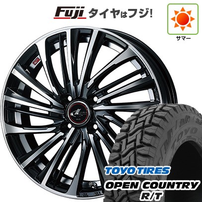 【新品 軽自動車】N-BOX タント スペーシア 夏タイヤ ホイール4本セット 155/65R14 トーヨー オープンカントリー R/T RBL ウェッズ レオニス FS 14インチ