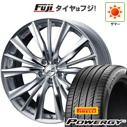 【新品】フリード 5穴/114 夏タイヤ ホイール4本セット 195/55R16 ピレリ パワジー ウェッズ レオニス VX 16インチ