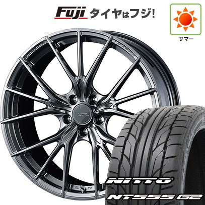 【パンク保証付き】シビック(FL系 FK系)等 夏タイヤ ホイール4本セット 235/35R19 ニットー NT555 G2 WEDS ウェッズ F-ZERO FZ-1 19インチ