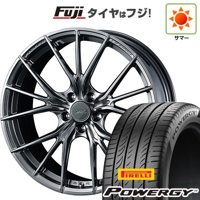 シビック(FL系 FK系)等 夏タイヤ ホイール4本セット 235/35R19 ピレリ パワジー WEDS ウェッズ F-ZERO FZ-1 19インチ