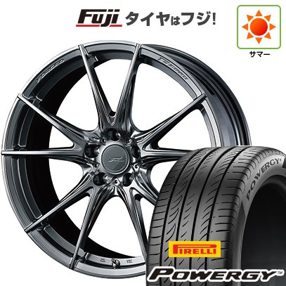 シビック(FL系 FK系)等 夏タイヤ ホイール4本セット 235/35R19 ピレリ パワジー WEDS ウェッズ F-ZERO FZ-2 19インチ