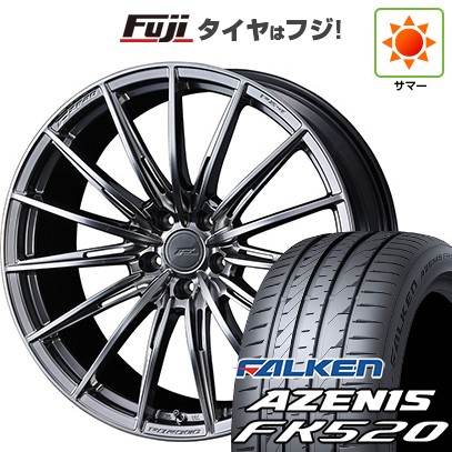 シビック(FL系 FK系)等 夏タイヤ ホイール4本セット 235/35R19 ファルケン アゼニス FK520L WEDS ウェッズ F-ZERO FZ-4 19インチ