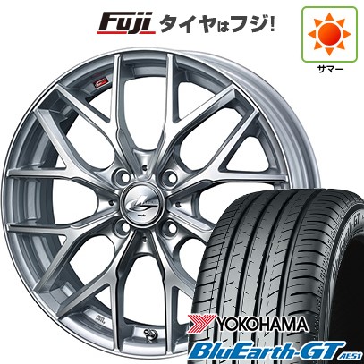 【新品】60系プリウス 夏タイヤ ホイール4本セット 195/60R17 ヨコハマ ブルーアース GT AE51 ウェッズ レオニス MX 17インチ