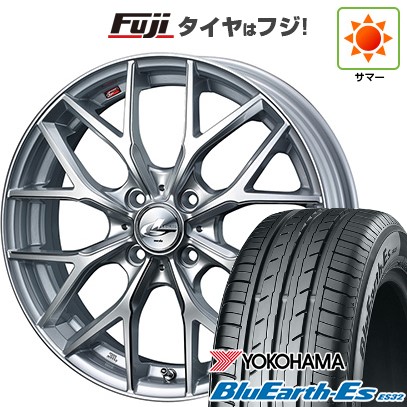 【新品】60系プリウス 夏タイヤ ホイール4本セット 195/60R17 ヨコハマ ブルーアース ES32 ウェッズ レオニス MX 17インチ