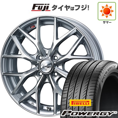 【新品】フリード 5穴/114 夏タイヤ ホイール4本セット 205/45R17 ピレリ パワジー ウェッズ レオニス MX 17インチ
