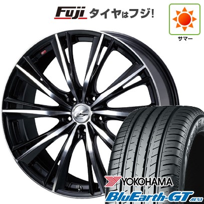 【新品】60系プリウス 夏タイヤ ホイール4本セット 195/60R17 ヨコハマ ブルーアース GT AE51 ウェッズ レオニス WX 17インチ