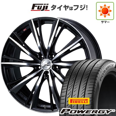 【新品】フリード 5穴/114 夏タイヤ ホイール4本セット 205/45R17 ピレリ パワジー ウェッズ レオニス WX 17インチ