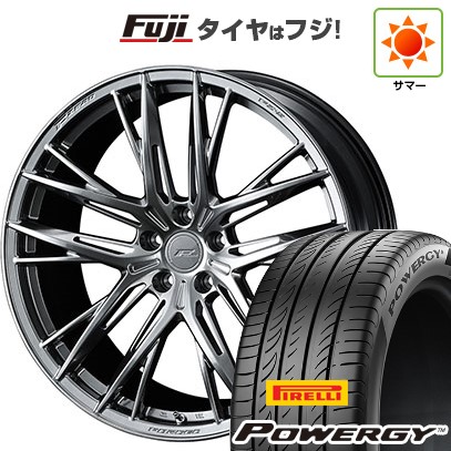 シビック(FL系 FK系)等 夏タイヤ ホイール4本セット 235/35R19 ピレリ パワジー WEDS ウェッズ F-ZERO FZ-5 19インチ