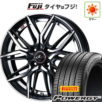 【新品 軽自動車】N-BOX タント スペーシア 夏タイヤ ホイール4本セット 165/55R15 ピレリ パワジー ウェッズ レオニス LM 15インチ