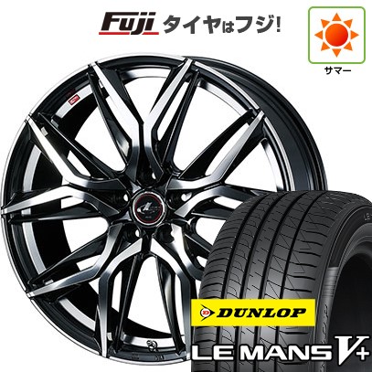 【新品】シエンタ 2022- 夏タイヤ ホイール4本セット 195/55R16 ダンロップ ルマン V+(ファイブプラス) ウェッズ レオニス LM 16インチ