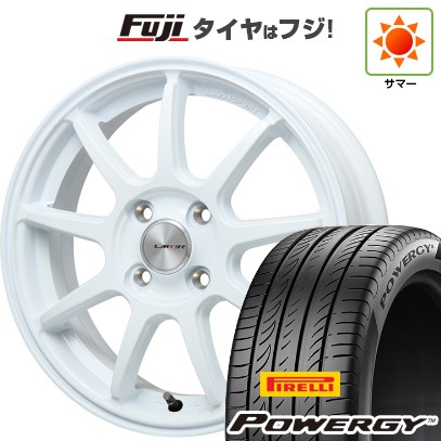 【新品 軽自動車】N-BOX タント スペーシア 夏タイヤ ホイール4本セット 165/55R15 ピレリ パワジー レアマイスター LMスポーツLM-QR ホワイト 15インチ