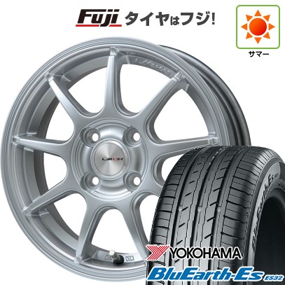 【新品】シエンタ 2022- 夏タイヤ ホイール4本セット 195/55R16 ヨコハマ ブルーアース ES32 レアマイスター LMスポーツLM-QR ハイパーシルバー 16インチ