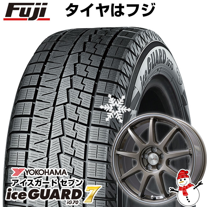 【新品】フリード 5穴/114 スタッドレスタイヤ ホイール4本セット 185/65R15 ヨコハマ アイスガード7 セブンIG70 レアマイスター LMスポーツLM-QR 15インチ(送料無料)