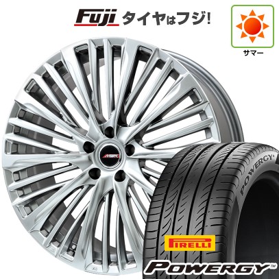 シビック(FL系 FK系)等 夏タイヤ ホイール4本セット 235/35R19 ピレリ パワジー プレミックス MER-X(ハイパーシルバー) 19インチ