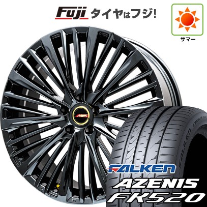 【エクストレイル（T33系）等】 夏タイヤ ホイール4本セット 255/45R20 ファルケン アゼニス FK520L プレミックス MER-X(BMC) 20インチ
