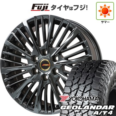 【新品】ランクル300 夏タイヤ ホイール4本セット 275/55R20 ヨコハマ ジオランダー A/T4 G018 RBL プレミックス MER-X BMC(平座ナット) 20インチ