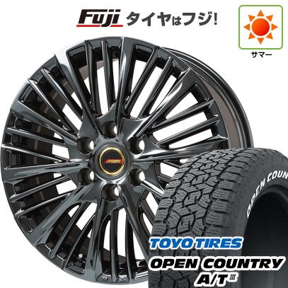 ランクル250 夏タイヤ ホイール4本セット 265/60R20 トーヨー オープンカントリー A/T III RWL/RBL プレミックス MER-X BMC(平座ナット) 20インチ