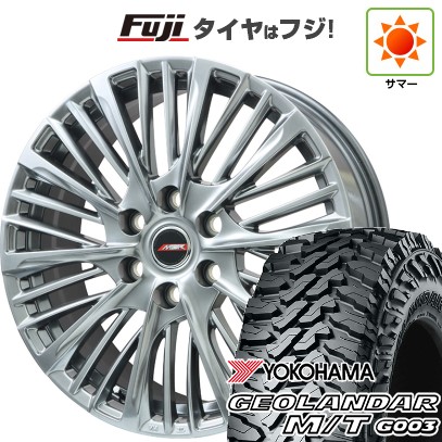 【新品】ランクル300 夏タイヤ ホイール4本セット 275/55R20 ヨコハマ ジオランダー M/T G003 プレミックス MER-X(ハイパーシルバー) 20インチ