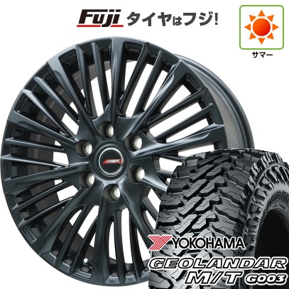 【新品】ランクル300 夏タイヤ ホイール4本セット 275/55R20 ヨコハマ ジオランダー M/T G003 プレミックス MER-X(マットブラック) 20インチ