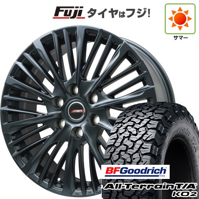 ランクル250 夏タイヤ ホイール4本セット 265/60R20 BFグッドリッチ オールテレーンT/A KO2 RBL プレミックス MER-X マットブラック(平座ナット) 20インチ