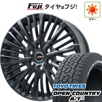 ランクル300 夏タイヤ ホイール4本セット 265/65R18 トーヨー オープンカントリー A/T III RWL/RBL プレミックス MER-X(マットブラック) 18インチ