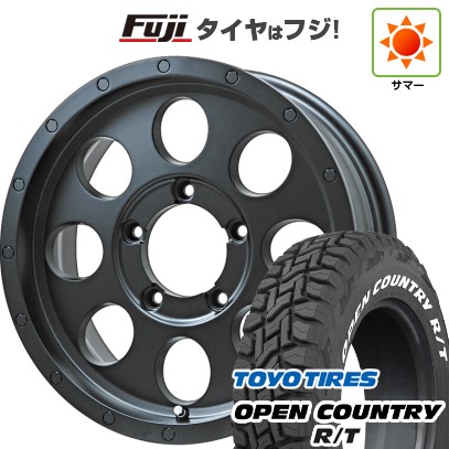 ジムニーシエラ/ジムニーノマド 夏タイヤ ホイール4本セット 215/70R16 トーヨー オープンカントリー R/T RBL レアマイスター LMG CS-8 マットブラック 16インチ