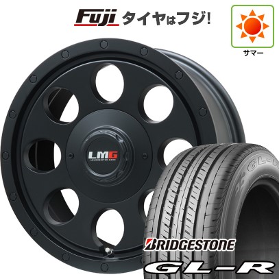 【新品】ハイエース200系 夏タイヤ ホイール4本セット 215/65R16 109/107R ブリヂストン GL-R レアマイスター LMG CS-8 マットブラック 16インチ