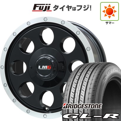 【新品】ハイエース200系 夏タイヤ ホイール4本セット 215/65R16 109/107R ブリヂストン GL-R レアマイスター LMG CS-8 グロスブラック/リムポリッシュ 16インチ