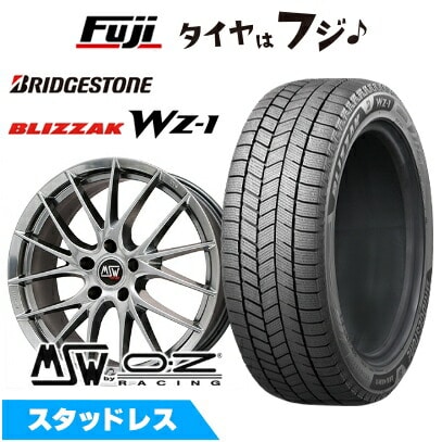 【新品】輸入車用 BMW X3（G45） スタッドレスタイヤ ホイール4本セット 245/50R19 ブリヂストン ブリザック WZ-1 MSW by OZ Racing MSW 29(ハイパーダーク) 8J 19インチ(送料無料)