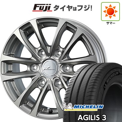【新品】ハイエース200系 夏タイヤ ホイール4本セット 195/80R15 108/106S ミシュラン アジリス3 ウェッズ プロディータ HC【限定】 15インチ