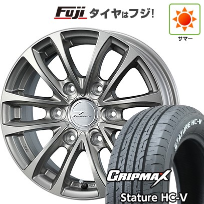 【新品】ハイエース200系 夏タイヤ ホイール４本セット 215/65R16 109/107S グリップマックス スタチャー HC-V RWL（限定） ウェッズアドベンチャー プロディータ HC 16インチ