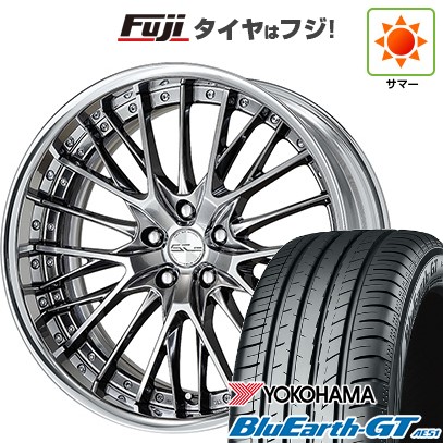 シビック(FL系 FK系)等 夏タイヤ ホイール4本セット 235/35R19 ヨコハマ ブルーアース GT AE51 WORK ワーク シュヴァート SG2 19インチ