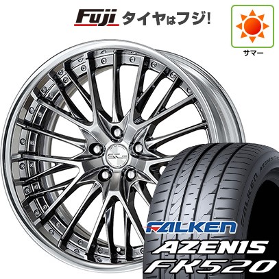 シビック(FL系 FK系)等 夏タイヤ ホイール4本セット 235/35R19 ファルケン アゼニス FK520L WORK ワーク シュヴァート SG2 19インチ