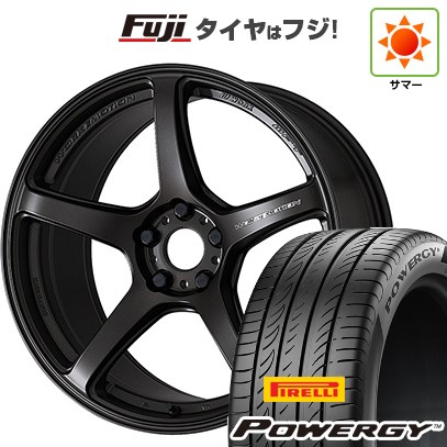 シビック(FL系 FK系)等 夏タイヤ ホイール4本セット 235/35R19 ピレリ パワジー WORK ワーク エモーション T5R 19インチ