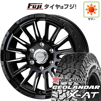 【新品】ハイエース200系 夏タイヤ ホイール4本セット 215/65R16 109/107Q ヨコハマ ジオランダー X-AT G016 OWL ウェッズ ウェッズアドベンチャー マッコイズ RV-5 16インチ