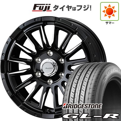 【新品】ハイエース200系 夏タイヤ ホイール4本セット 215/60R17 109/107R ブリヂストン GL-R ウェッズ マッコイズ RV-5 17インチ