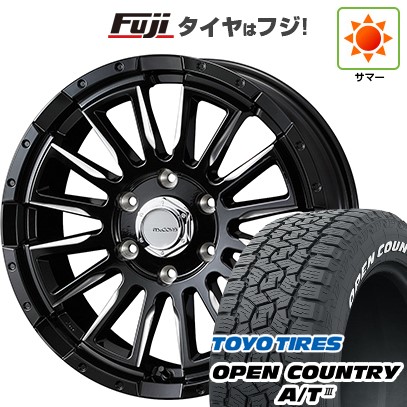 【新品】ハイエース200系 夏タイヤ ホイール4本セット 215/60R17 109/107R トーヨー オープンカントリー A/T III RWL/RBL ウェッズ ウェッズアドベンチャー マッコイズ RV-5 17インチ