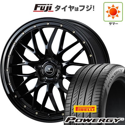 シビック(FL系 FK系)等 夏タイヤ ホイール4本セット 235/35R19 ピレリ パワジー WEDS ウェッズ ノヴァリス アセット M1 19インチ