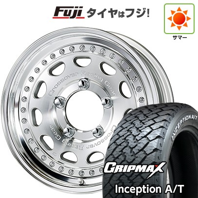 ジムニーシエラ/ジムニーノマド 夏タイヤ ホイール4本セット 215/75R15 グリップマックス インセプション A/T RWL(限定) WORK ワーク クラッグ ガルバトレ 15インチ