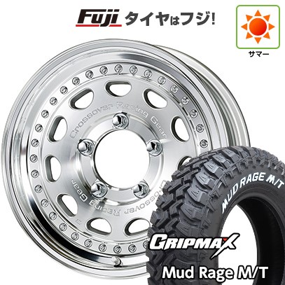 ジムニーシエラ/ジムニーノマド 夏タイヤ ホイール4本セット 195/80R15 グリップマックス マッドレイジM/T RWL(限定) WORK ワーク クラッグ ガルバトレ 15インチ