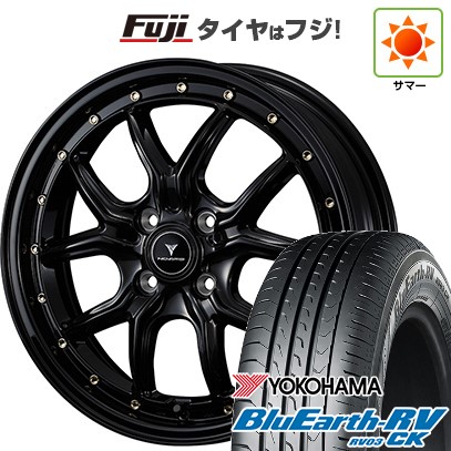 【パンク保証付き】【新品 軽自動車】N-BOX タント スペーシア 夏タイヤ ホイール4本セット 165/55R15 ヨコハマ ブルーアース RV-03CK ウェッズ ノヴァリス アセット S1 15インチ
