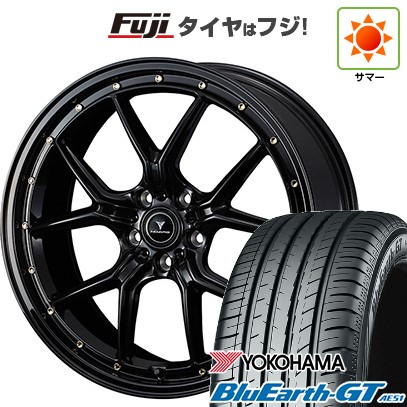 シビック(FL系 FK系)等 夏タイヤ ホイール4本セット 235/35R19 ヨコハマ ブルーアース GT AE51 WEDS ウェッズ ノヴァリス アセット S1 19インチ