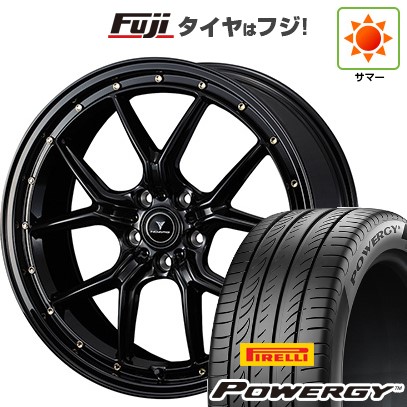 シビック(FL系 FK系)等 夏タイヤ ホイール4本セット 235/35R19 ピレリ パワジー WEDS ウェッズ ノヴァリス アセット S1 19インチ