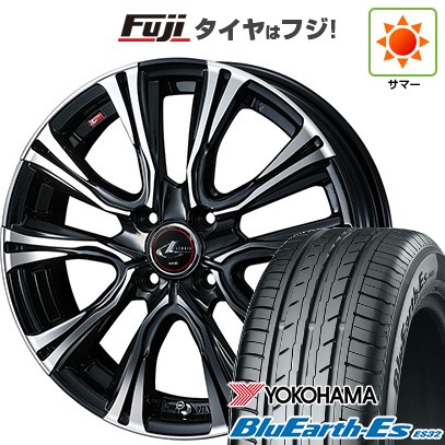 【新品】ルーミー・パッソ・ジャスティ・トール 夏タイヤ ホイール4本セット 175/55R15 ヨコハマ ブルーアース ES32 ウェッズ レオニス VR 15インチ