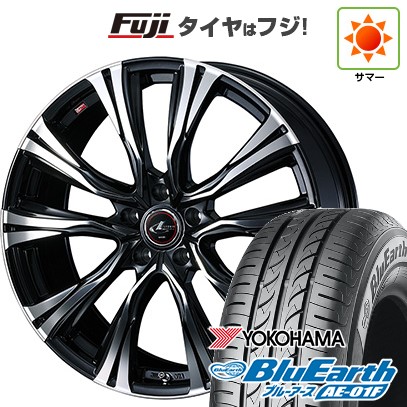 【新品】シエンタ 2022- 夏タイヤ ホイール4本セット 195/55R16 ヨコハマ ブルーアース AE-01F ウェッズ レオニス VR 16インチ