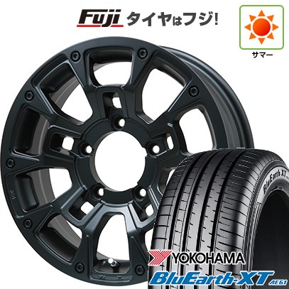 ジムニーシエラ/ジムニーノマド 夏タイヤ ホイール4本セット 215/70R16 ヨコハマ ブルーアース XT AE61 ビッグウエイ B-LUGNAS BRD(マットブラック) 16インチ